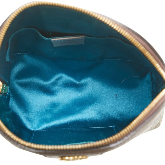 GUCCI Authentic Brown Leather Shoulder Bag - Picture 10 of 15